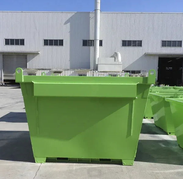 Conteneur à déchets en acier