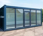Container 6x3 Mètres avec Paroi Vitrée Ral 7016 – Image 5