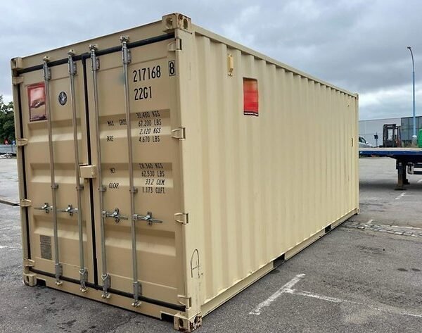 Conteneur Maritime d'Occasion de 20 Pieds