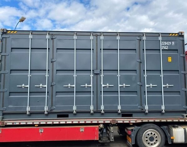 Conteneur maritime de 20 pieds Open Side High Cube (20’HC)