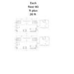 Maison de luxe avec terrasse 2 chambres à coucher 60 pieds sur 40 pieds – Image 5