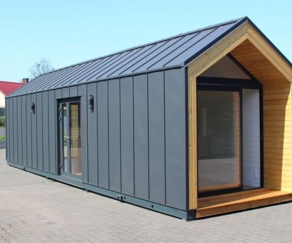 Tiny house clé en main et de qualité avec des dimensions extérieures de 10,90 x 2,90 m
