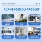 Conteneur maison pliable personnalisable de 20 pieds avec 1-3 chambres à coucher – Image 6
