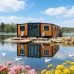 Conteneur maison miniature extensible