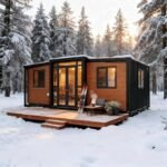 Conteneur maison pliable personnalisable de 20 pieds avec 1-3 chambres à coucher – Image 7