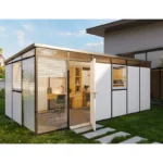 Conteneur Abri de Jardin Isolé 6x3m – Modulaire, Durable et Prêt à Poser