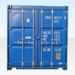 Container Maritime 40 Pieds 1er voyage Bleu – Image 3