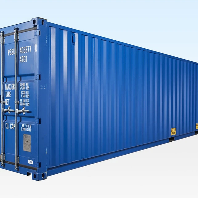 C5-2.webp Container Maritime 40 Pieds 1er voyage Bleu – Image 1