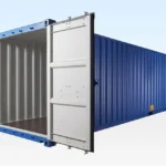 Container Maritime 40 Pieds 1er voyage Bleu – Image 2