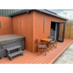 Conteneur converti espace de vie extérieur moderne et élégant – Image 23