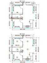 Conteneur mobile Tiny House 3 pièces de 35 m2 maison préfabriquée pliable et mobile – Image 12