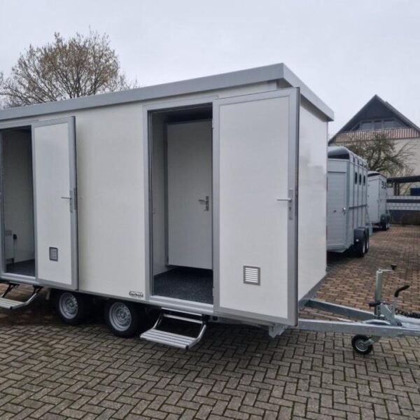 Conteneur comme habitat, remorque toilettes remorque WC remorque toilettes