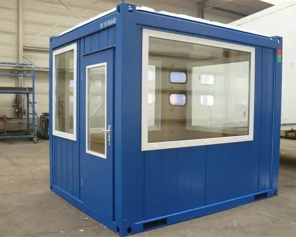 CONTENEUR OBSERVATION 10 PIEDS / UNITÉ ENTIÈREMENT VITRÉE