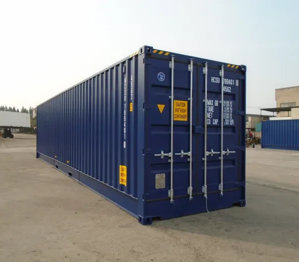 CONTENEUR LATÉRAL OUVERT HIGH CUBE DE 40 PIEDS