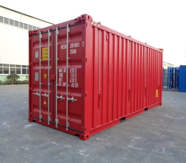 CONTENEUR HIGH CUBE HARD OPEN TOP (PLANCHER EN ACIER) DE 20 PIEDS