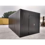 Container De Bureau Noir 6 X 3 M – Image 9