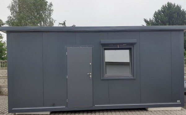 Conteneur bureau 15 m2 avec wc + kitchenette