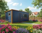 Conteneur maison habitable toute l’année, modèle A de 18 m²