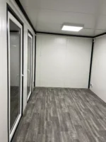 Conteneur de bureau Conteneur d'habitation Abri de jardin - 6 x 3m avec chauffage – Image 7