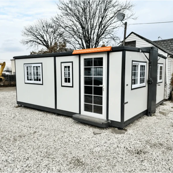 Tiny Home 15 pieds x 20 pieds, Maison préconstruite extensible