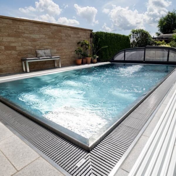 Inox pour piscine à débordement Expert 3,3x9x1,34 m