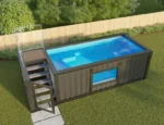 Piscine en conteneur maritime – Image 2