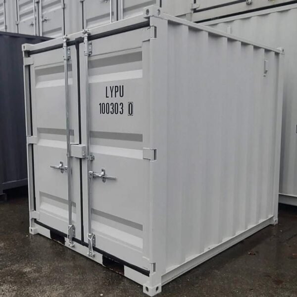 Conteneur Maritime 8 Pieds Neuf – Blanc (RAL 9010)